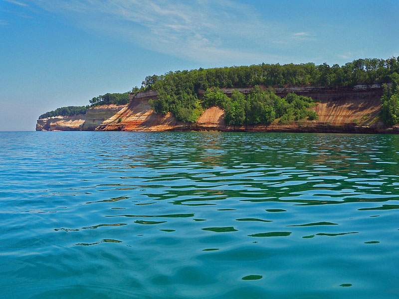 kayaking back to miners beach